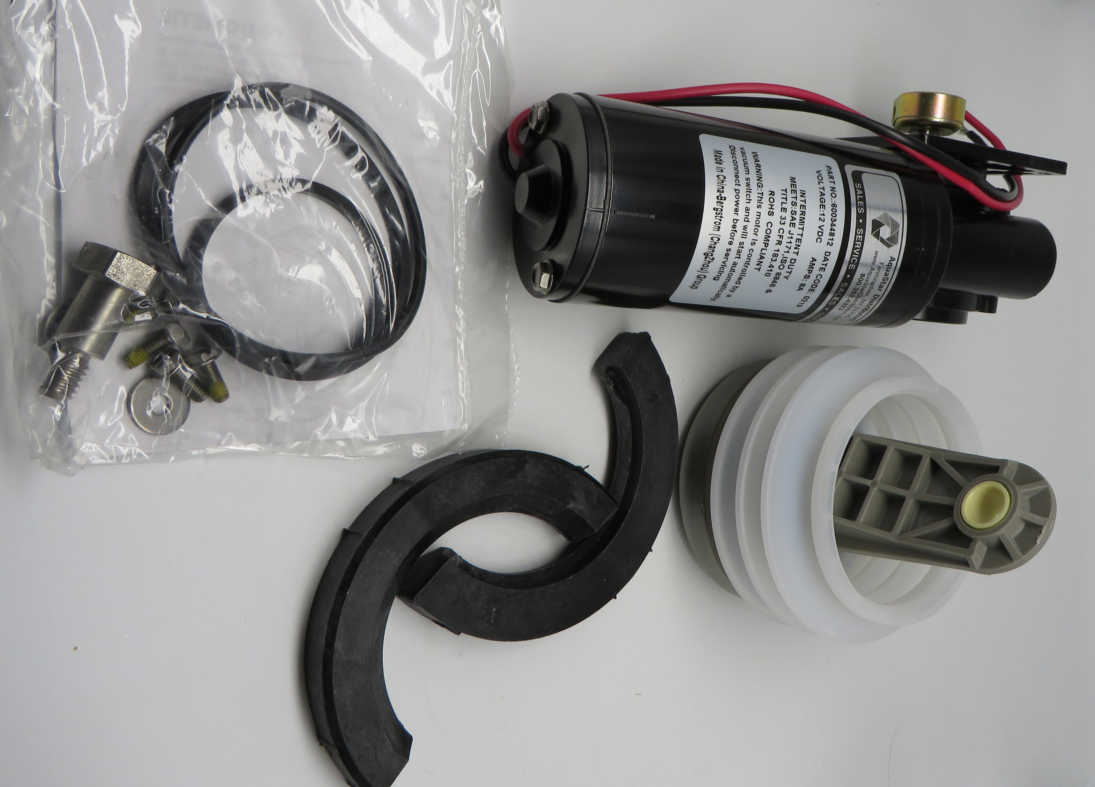 385311423 Sealand Dometic (Replaces 385310245) Kit, T Pump Conv S to W S/T pump 12VDC