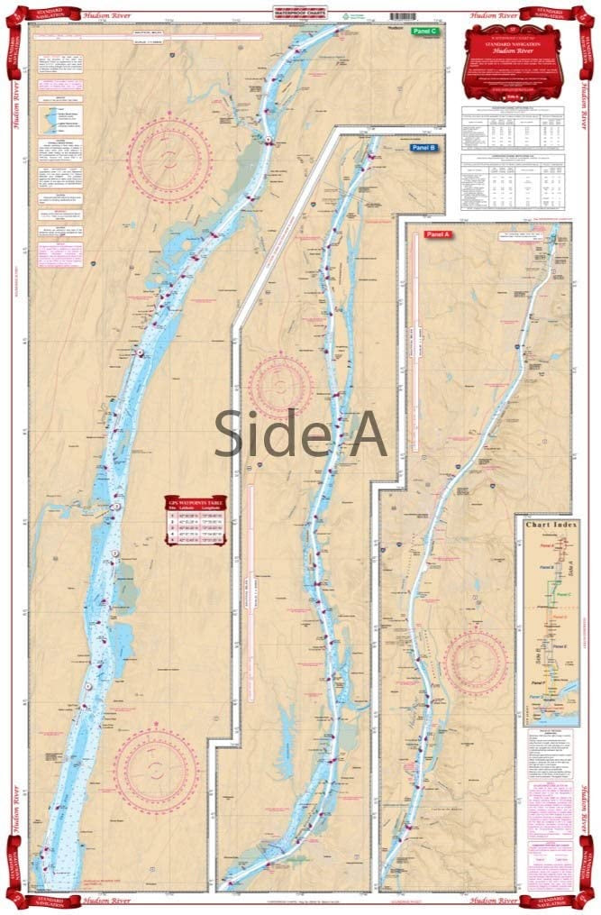 Hudson River Waterproof Chart WP-57
