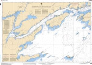 Lake Ontario Kingston to False Ducks Island Canadian Flat Chart 2064