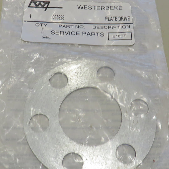 35928 Westerbeke Plate Drive Disc to Armature Thrust Drive Disc to Armature