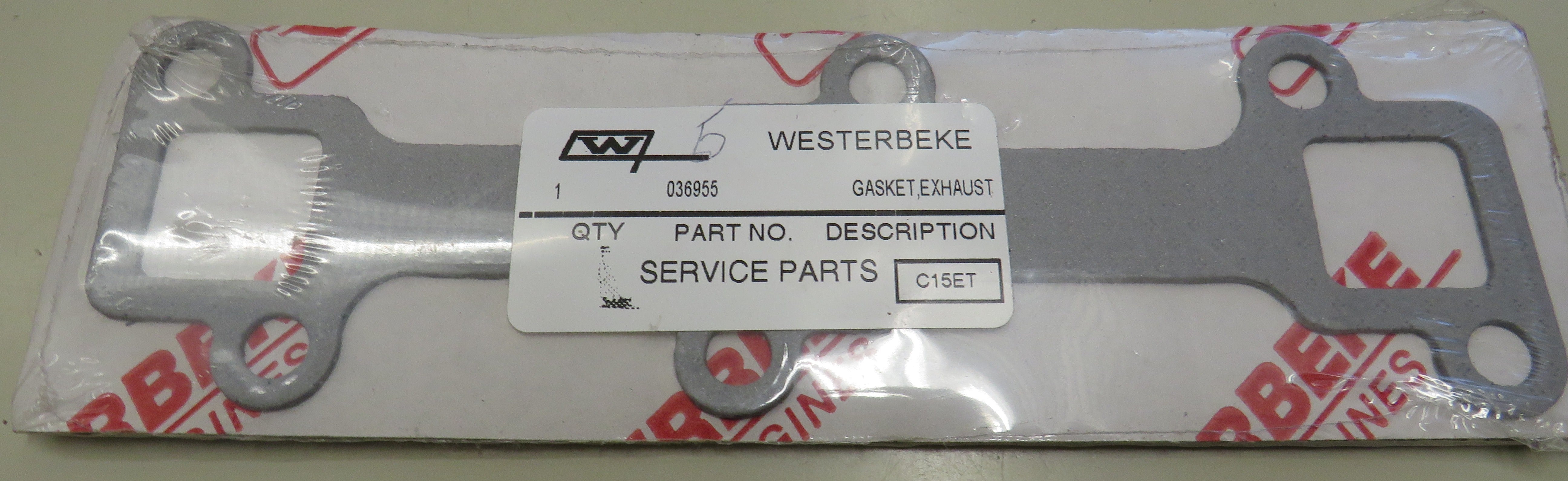 36955 Westerbeke Exhaust Manifold Gasket