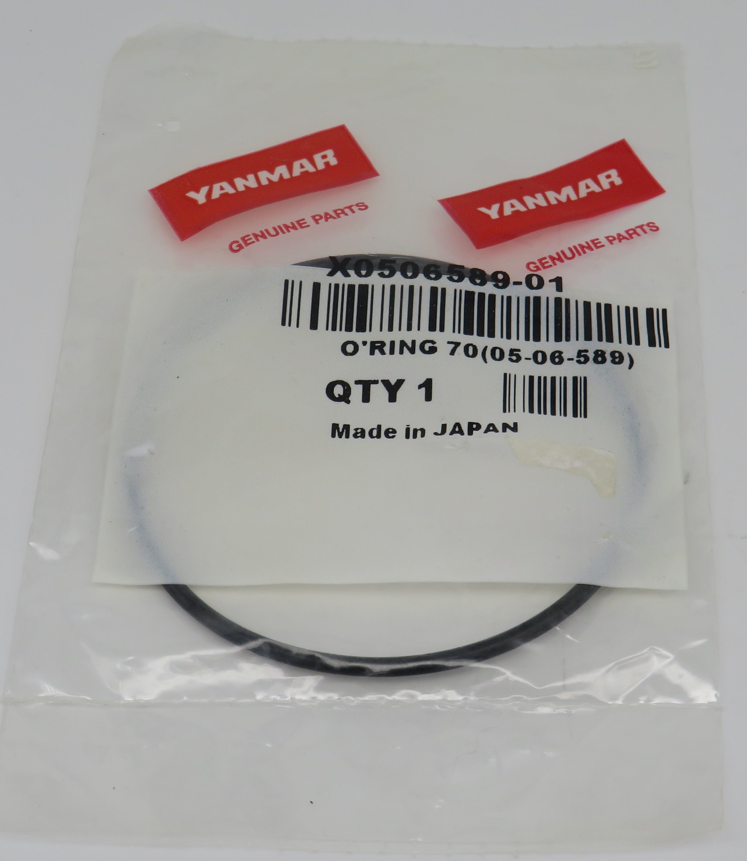 X0506589-01 Yanmar O'Ring, 6LY2A/6LY3 Sea Water Pump Cover