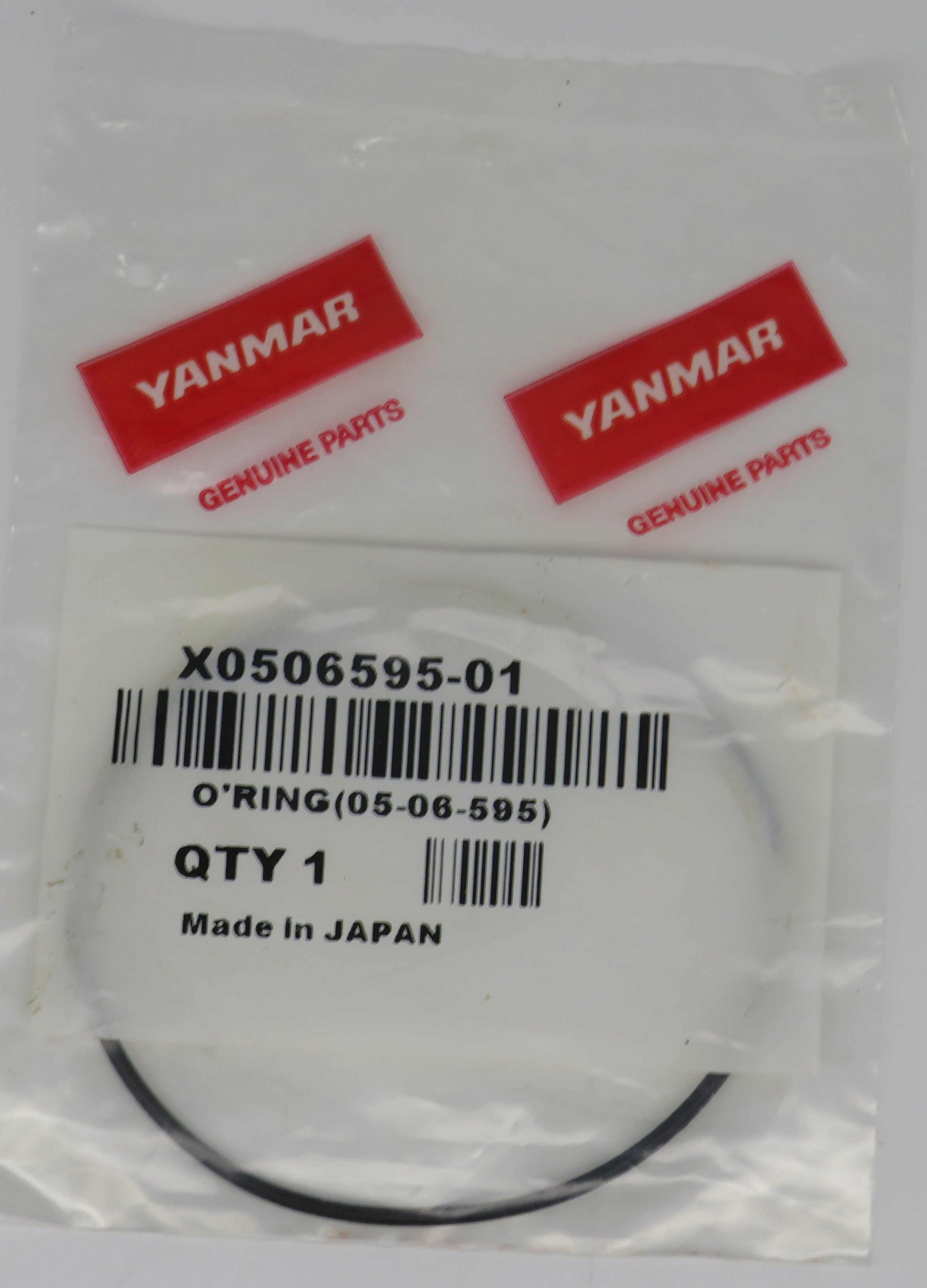 X0506595-01 Yanmar (05-06-595) 4LHA Raw Water Pump Cover O-Ring